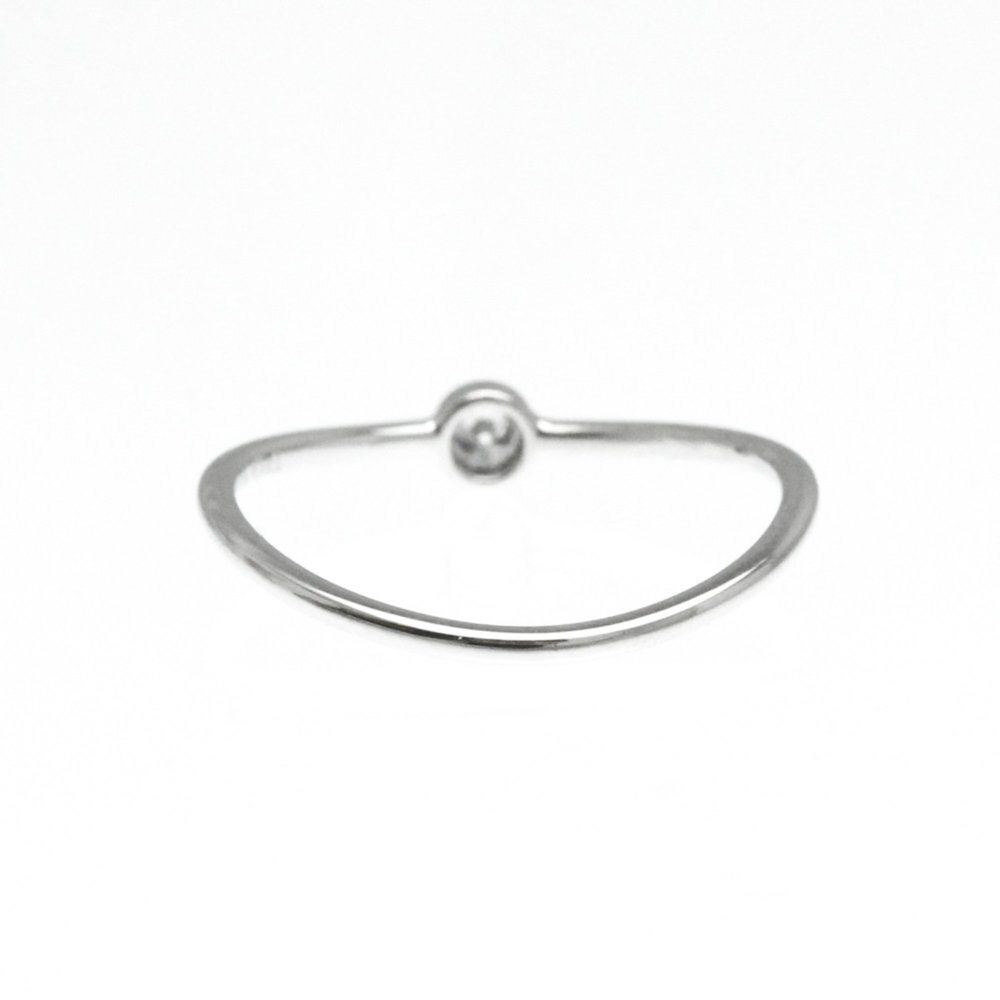 Tiffany Authentic Silver Diamond Ring - image 8